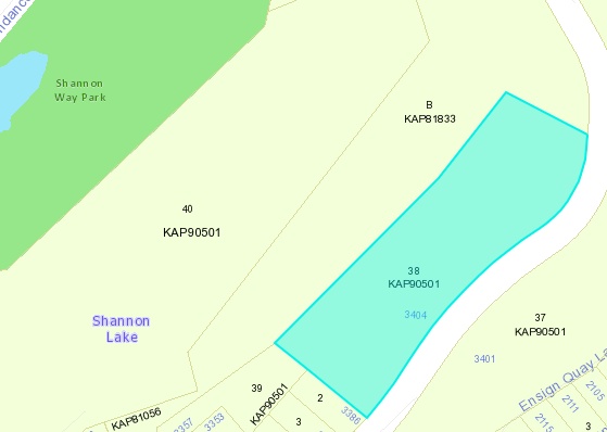 Multi-family Lot 38 
13,800sqm